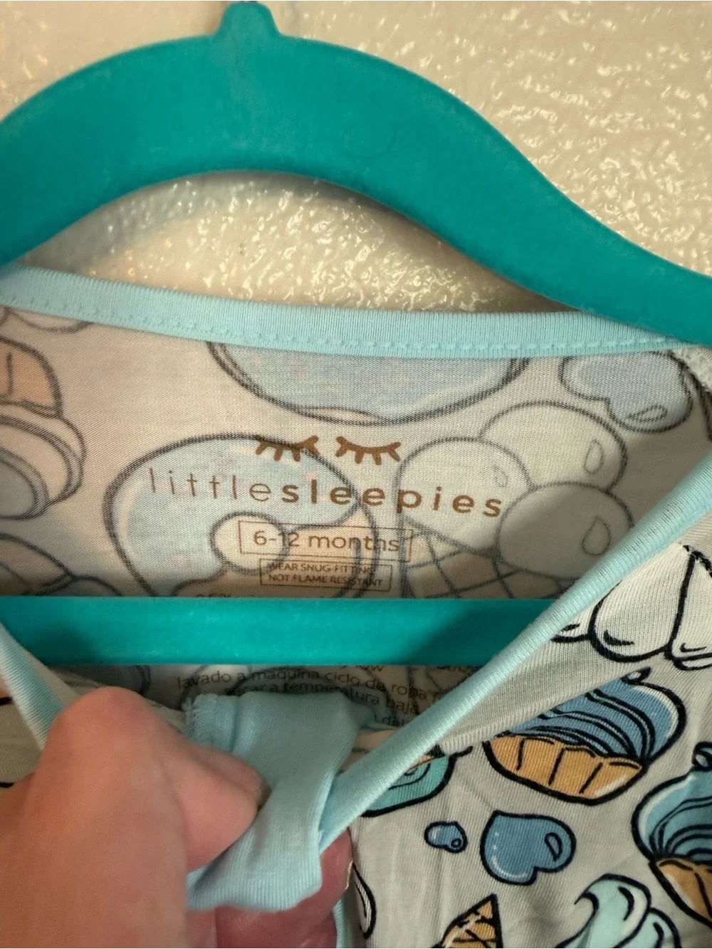 Little Sleepies light blue
